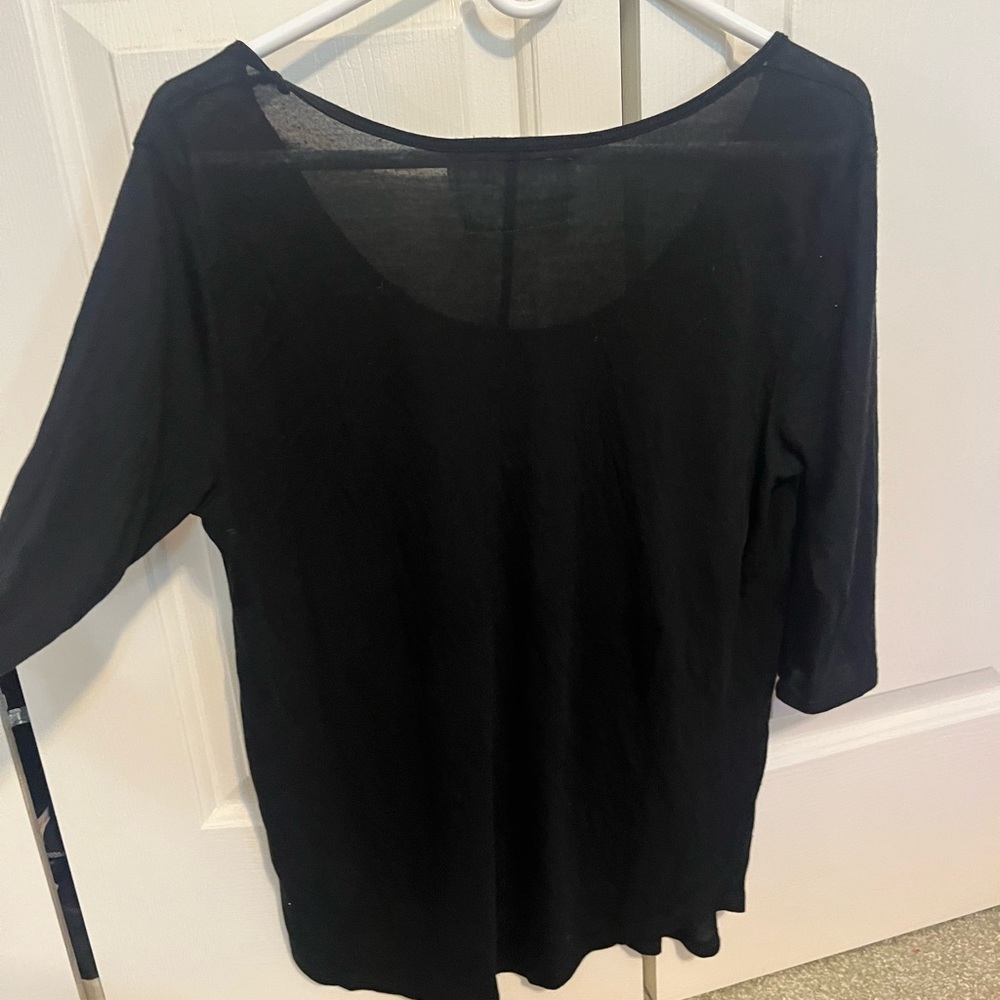 NATION LTD Black Short Sleeve Tee